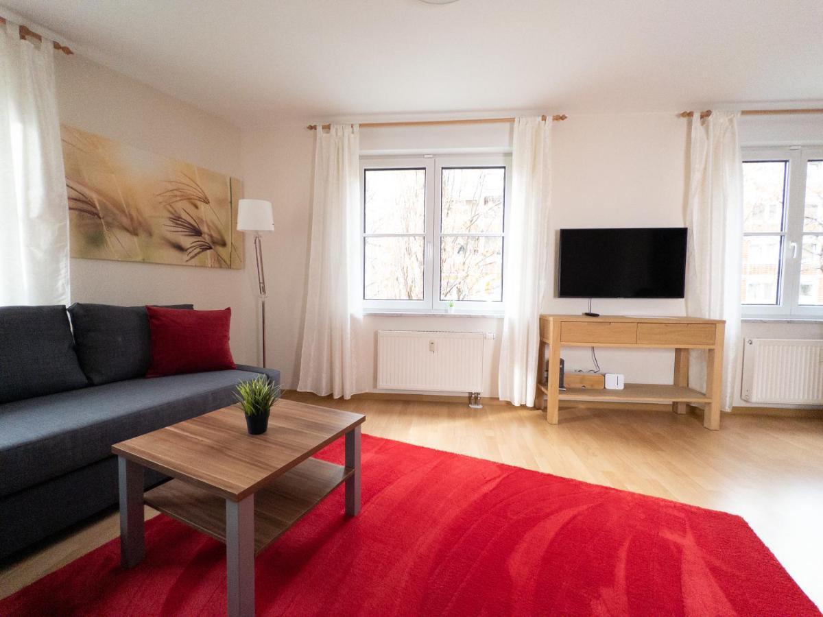 Ambiente-Wohnung - Zentrum Und Park In 5 Minuten Zu Fuss - Parkplatz - Netflix Λειψία Εξωτερικό φωτογραφία